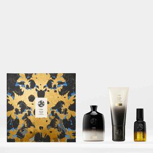 Oribe Gold Lust Collection Gift Set ~ Shampoo/Conditioner/Hair Oil ~ New In Box
